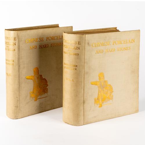 REFERENCE - Edgar GORER & J. F. BLACKER. Chinese Porcelain and Hard Stones, London, Bernard Quaritch, 1911, 2 volumes, 4to (311 x 240mm), 254 coloured plates, original buckram. FIRST EDITION. NUMBER 592 OF 1,000 COPIES. (2)