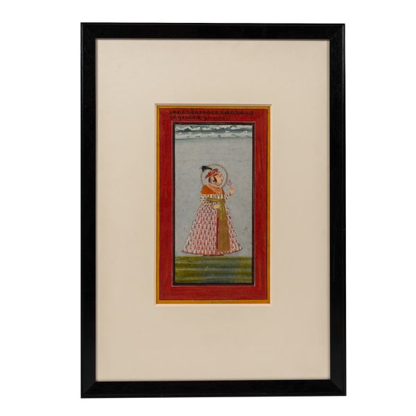 A MEWAR PORTRAIT OF MAHARANA RAJ SING II