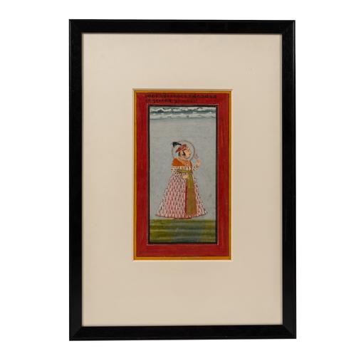 A MEWAR PORTRAIT OF MAHARANA RAJ SING II