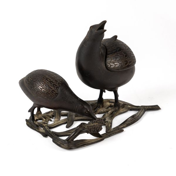 A JAPANESE BRONZE KORO (2)