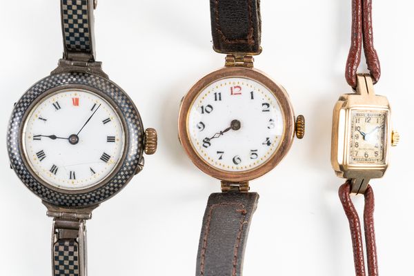 THREE LADY'S WRISTWATCHES (3)