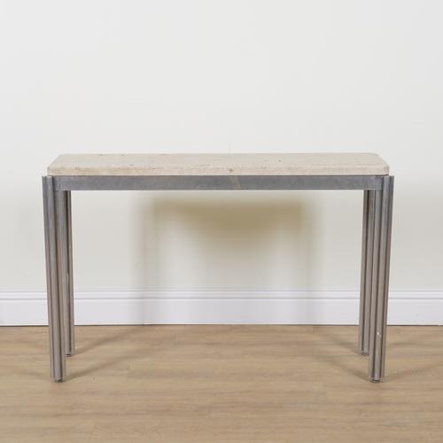 A 20TH CENTURY RECTANGULAR CONSOLE TABLE