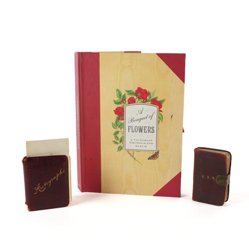 AN AUTOGRAPH ALBUM AND TWO EARLY NOTEBOOKS (3)