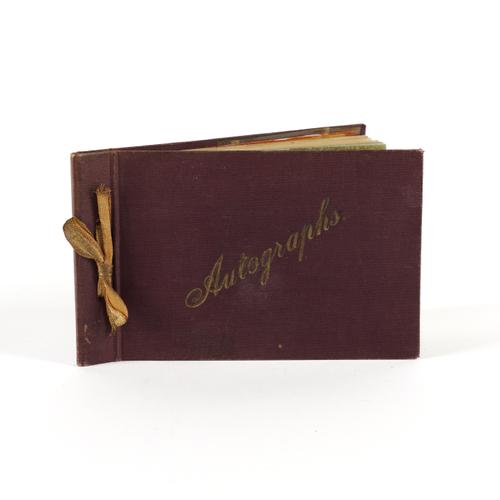 AN AUTOGRAPH ALBUM INCLUDING NOTED FILM AND STAGE STARS