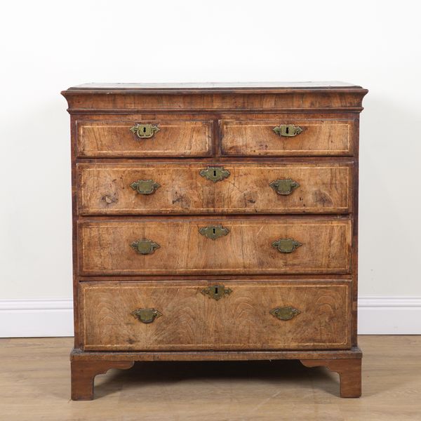 A LATE 17TH CENTURY WALNUT CHEST