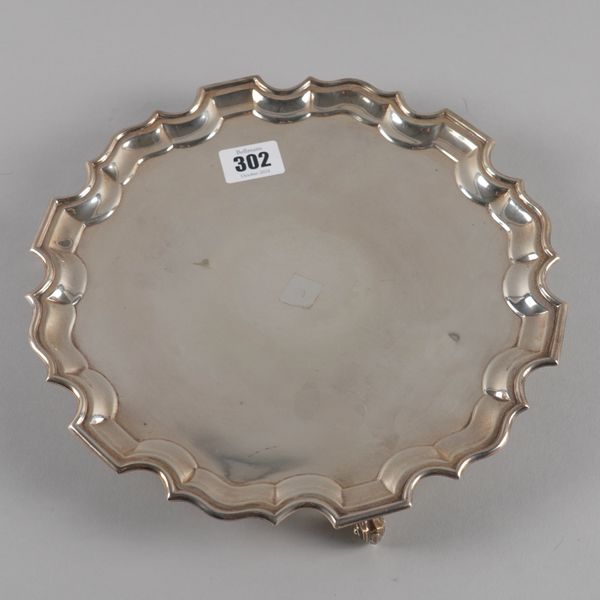 A SILVER SALVER