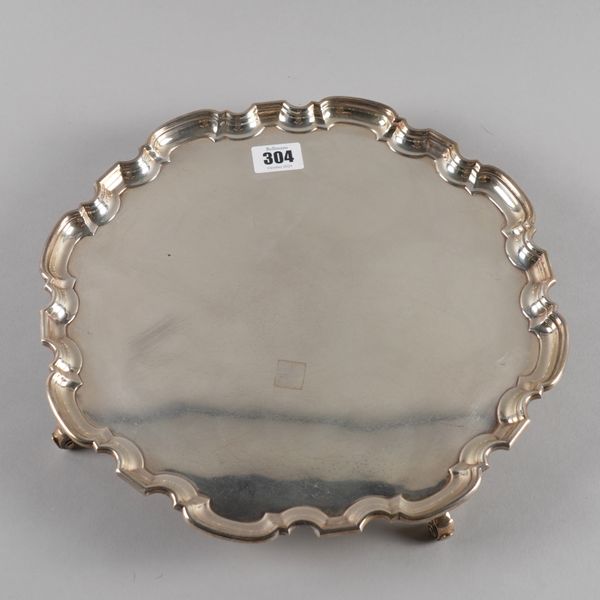 A SILVER SALVER