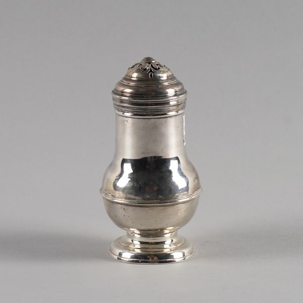 A GEORGE I BRITANNIA STANDARD SILVER CASTER