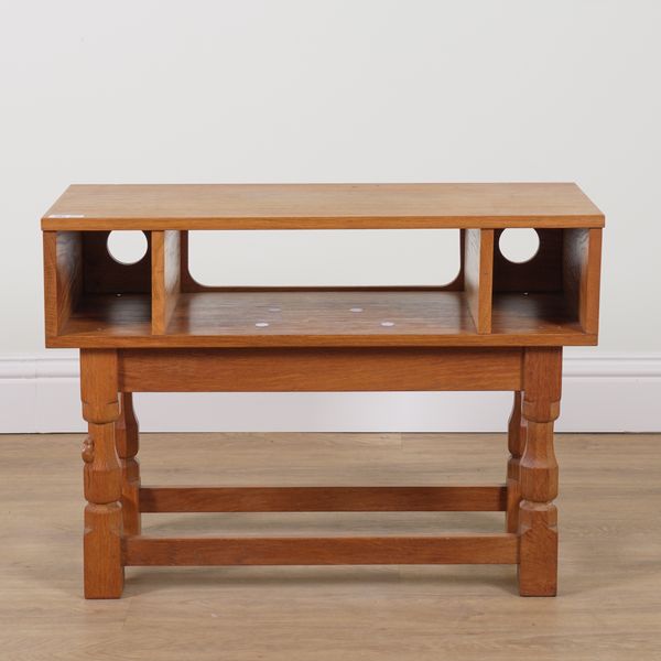 ROBERT MOUSEMAN THOMPSON OF KILBURN; AN OAK RECTANGULAR TABLE BASE