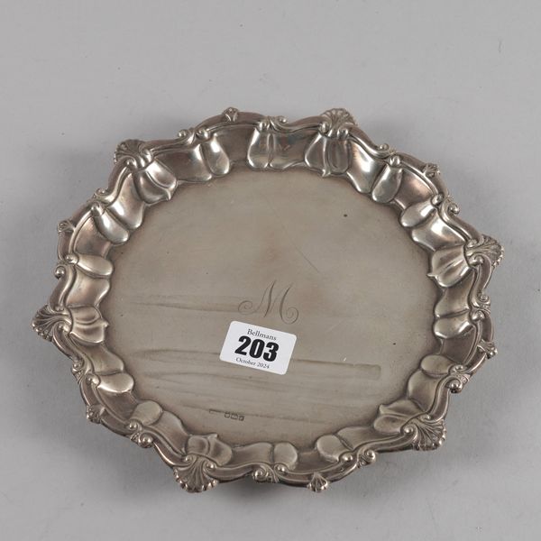 A SILVER SALVER