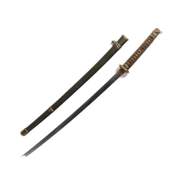 A JAPANESE IMPERIAL ARMY OFFICER'S SHIN GUNTO SWORD