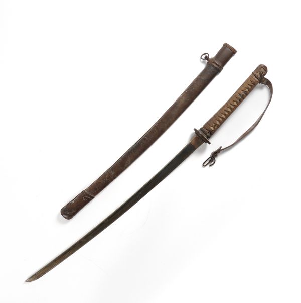 A JAPANESE IMPERIAL ARMY OFFICER'S SHIN GUNTO SWORD