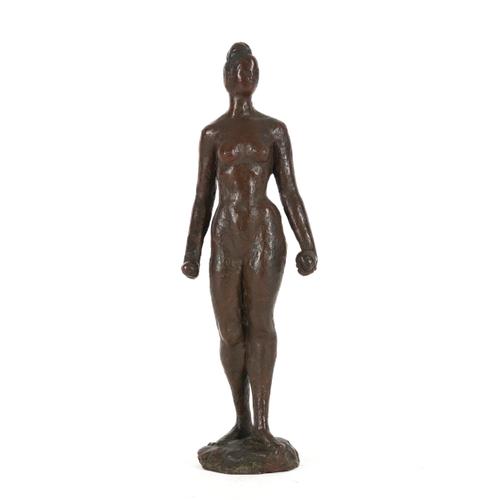 PAUL CORNET (FRENCH, 1892-1977): A BRONZE FIGURE OF A NUDE FEMALE