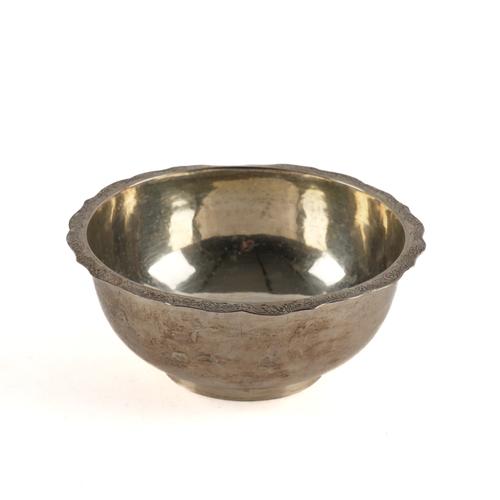 A SCOTTISH SILVER BOWL