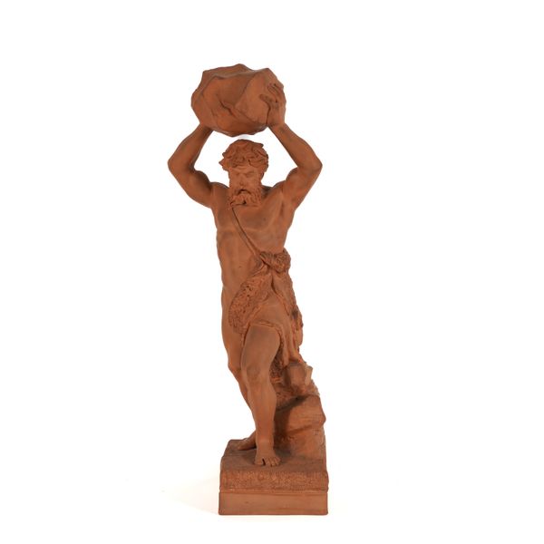 A COPENHAGEN TERRACOTTA MODEL OF HERCULES