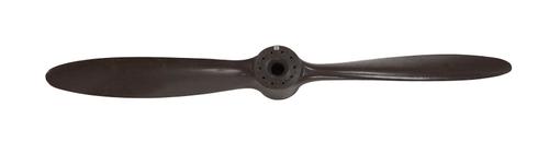 AN ENGLISH MAHOGANY BRISTOL BULLDOG PROPELLER