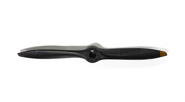 AN ENGLISH PROPELLER FROM THE ARMSTRONG SIDDELEY CHEETAH 6 CYLINDER RADIAL AIRCRAFT ENGINE