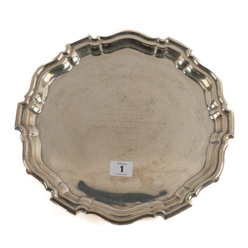 A SILVER SALVER