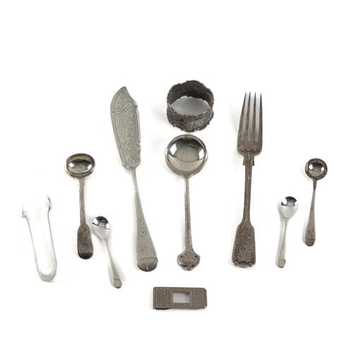 A GROUP OF SILVER (10)