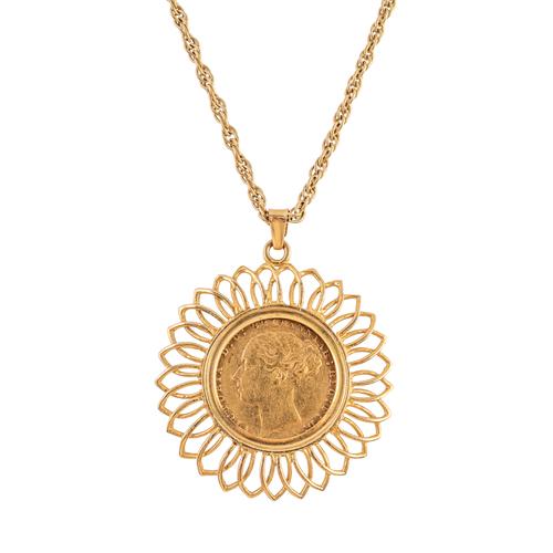 A SOVEREIGN NECKLACE