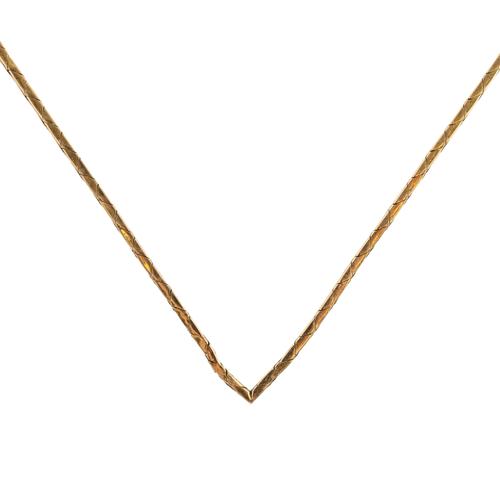 A 9CT GOLD GOLD NECKLACE