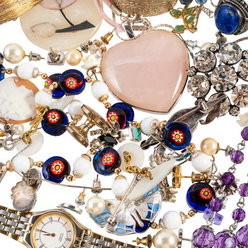 A SELECTION OF COSTUME AND SOME GOLD