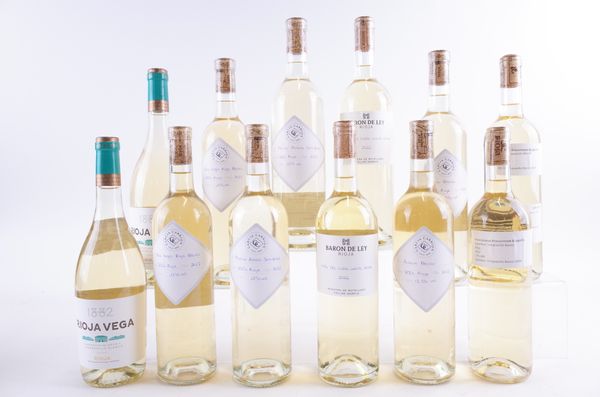 TWELVE BOTTLES WHITE RIOJA