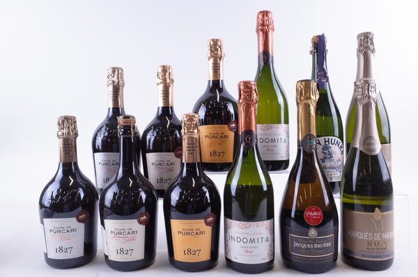 TWELVE BOTTLES SPARKLING WINE