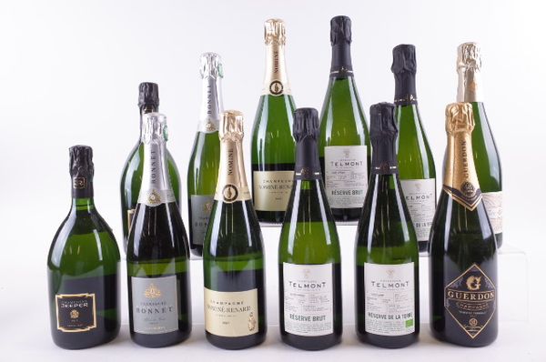 TWELVE BOTTLES CHAMPAGNE