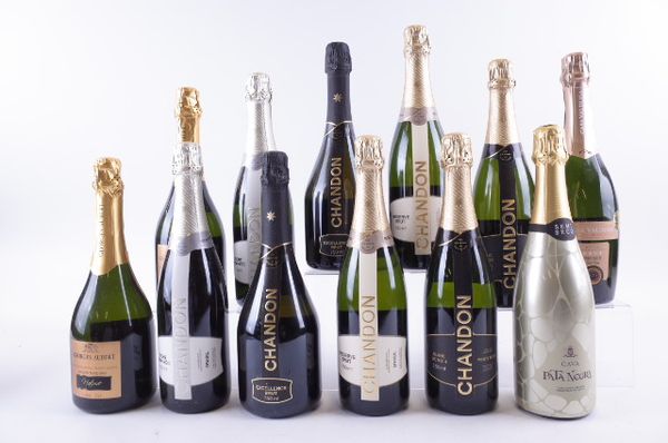 TWELVE BOTTLES SPARKLING WINE