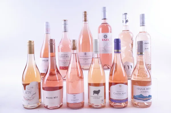 TWELVE BOTTLES ROSÉ WINE