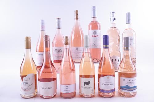 TWELVE BOTTLES ROSÉ WINE