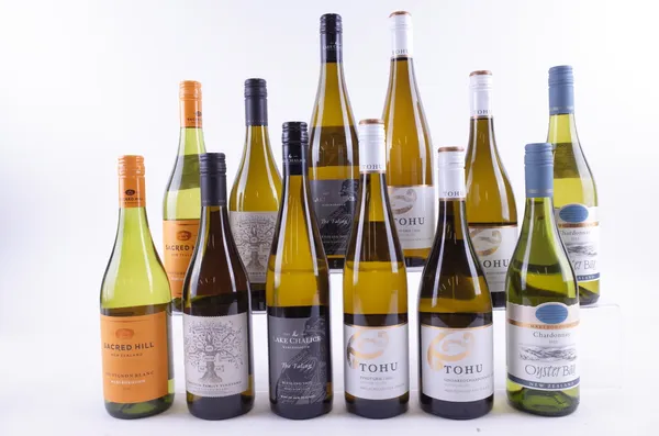 TWELVE BOTTLES NEW ZEALAND WHITE WINE