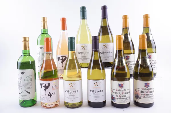 TWELVE BOTTLES JAPANESE WHITE WINE