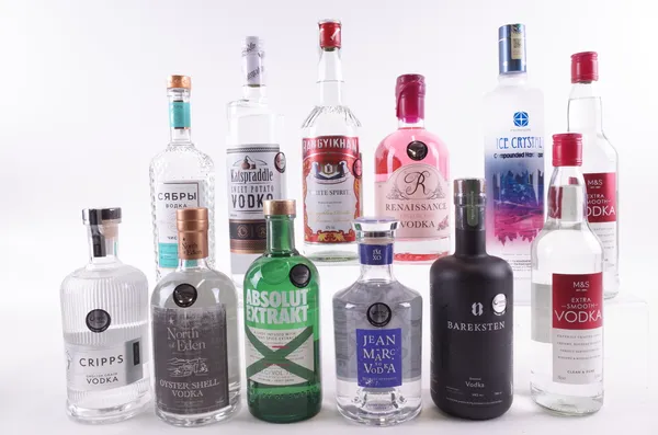 TWELVE BOTTLES VODKA