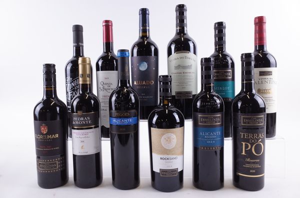 TWELVE BOTTLES PORTUGUESE WINE