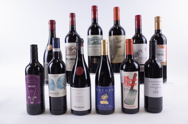 TWELVE BOTTLES SOUTH AFRICAN RED WINE