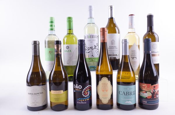 TWELVE BOTTLES PORTUGUESE WHITE WINE