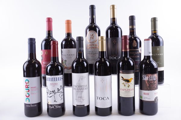 TWELVE BOTTLES PORTUGUESE RED WINE