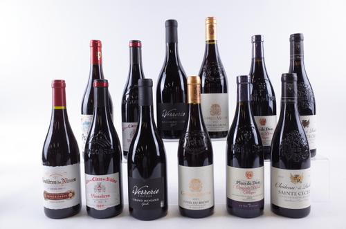 TWELVE BOTTLES RHÔNE VALLEY RED WINE