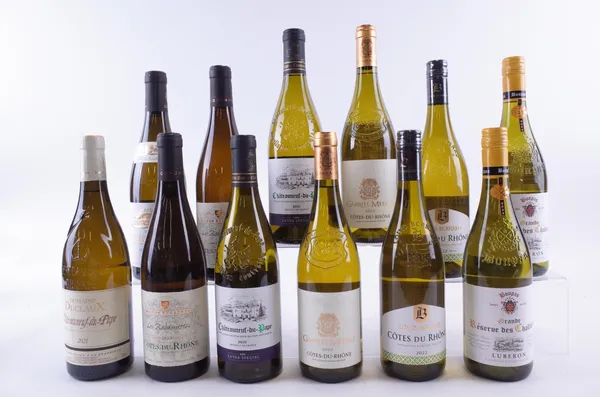 TWELVE BOTTLES RHÔNE VALLEY WHITE WINE