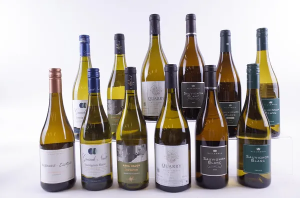 TWELVE BOTTLES FRENCH WHITE WINE