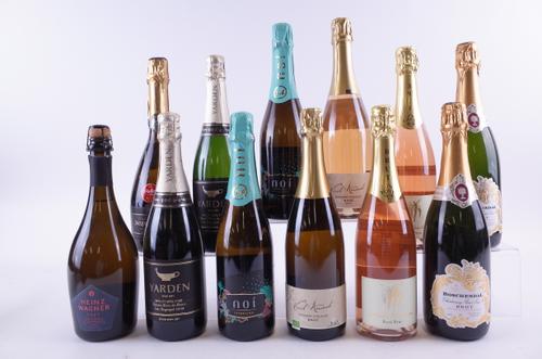 TWELVE BOTTLES SPARKLING WINE