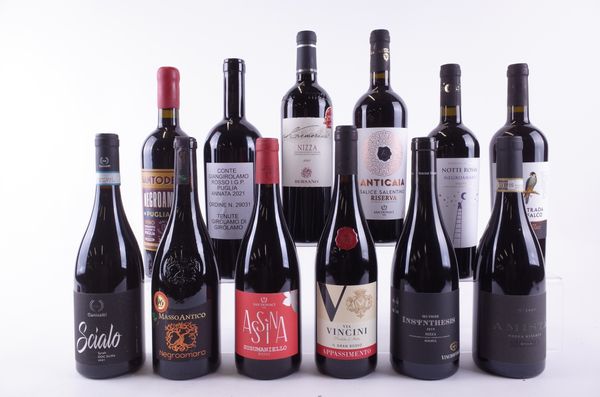 TWELVE BOTTLES ITALIAN RED WINE