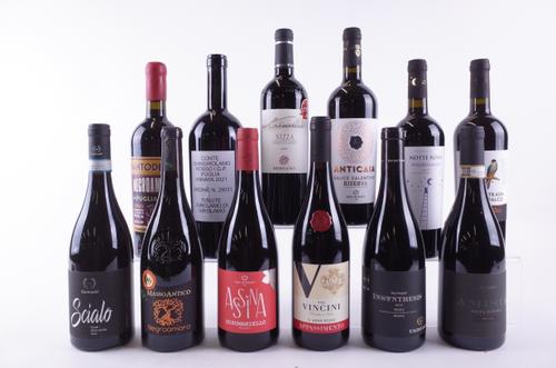 TWELVE BOTTLES ITALIAN RED WINE