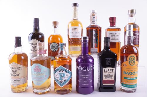 TWELVE BOTTLES IRISH WHISKEY