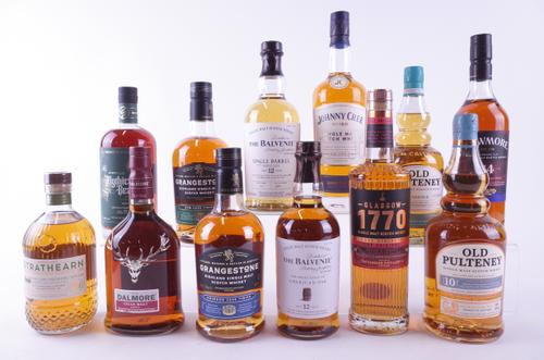 TWELVE BOTTLES SINGLE MALT SCOTCH WHISKY