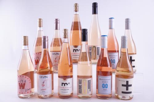 TWELVE BOTTLES ALCOHOL-FREE ROSÉ WINE