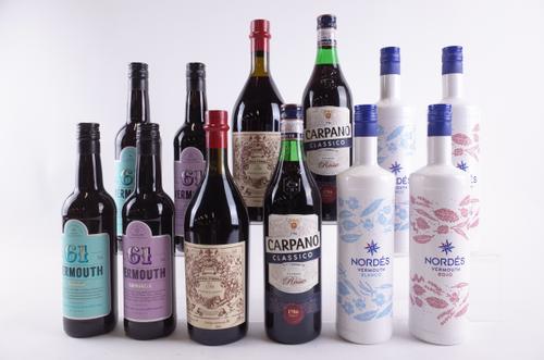 TWELVE BOTTLES VERMOUTH