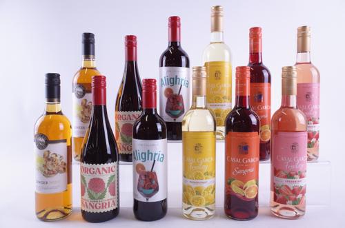 TWELVE BOTTLES FLAVOURED WINE-BASED DRINKS